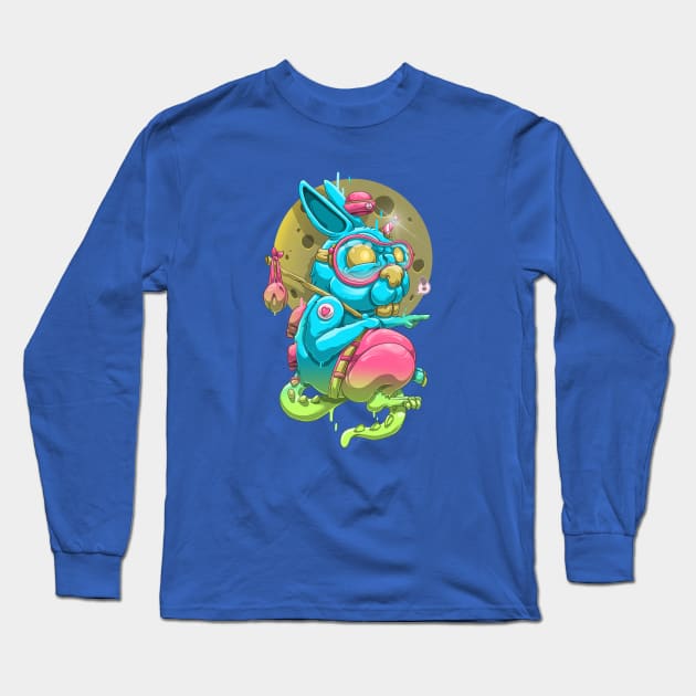 Rabbigator Long Sleeve T-Shirt by tarboxx2